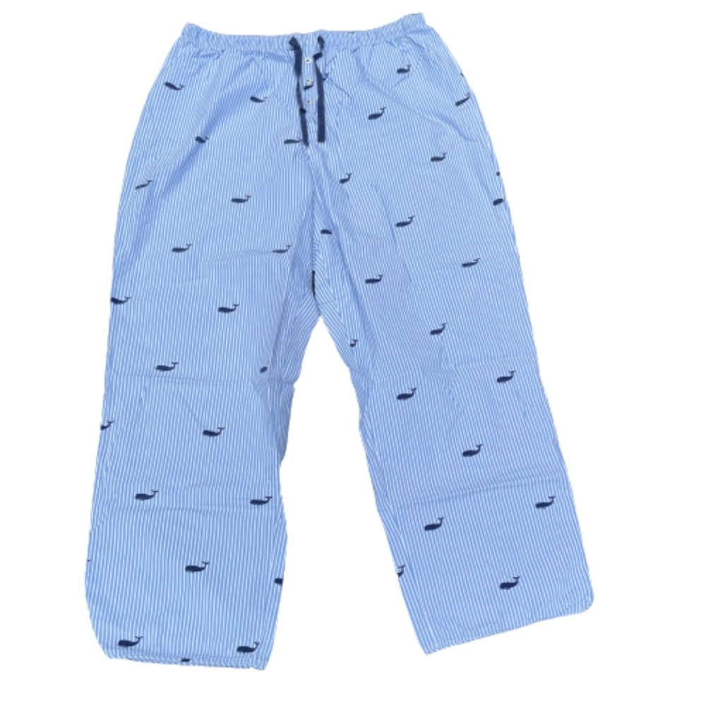 LL Bean Whale Summer PJ bottoms Sz XL